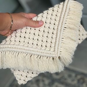 100% Cotton clutch